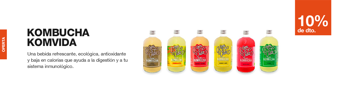 Una bebida refrescante, ecolgica, antioxidante y baja en caloras que ayuda a la digestin y a tu sistema inmunolgico.