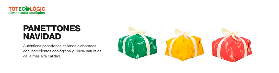 Autnticos panettones italianos elaborados con ingredientes ecolgicos y 100% naturales de la ms alta calidad. 