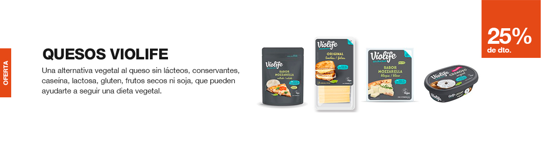Una alternativa vegetal al queso sin lcteos, conservantes, casena, lactosa, gluten, frutos secos ni soja, que pueden ayudarte a seguir una dieta vegetal.